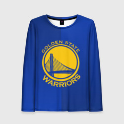 Женский лонгслив 3D Golden state warriors