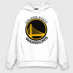 Мужское худи Oversize хлопок Golden state warriors