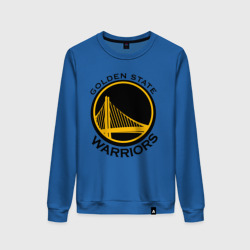 Женский свитшот хлопок Golden state warriors