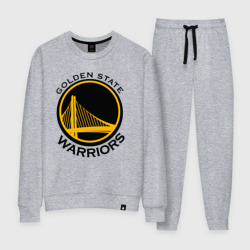 Женский костюм хлопок Golden state warriors