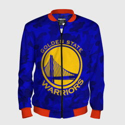 Мужской бомбер 3D Golden state warriors