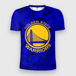 Мужская футболка 3D Slim Golden state warriors