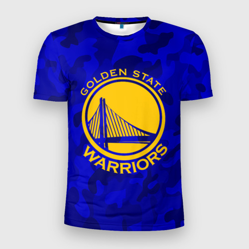 Мужская футболка 3D Slim Golden state warriors, цвет 3D печать