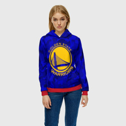 Женская толстовка 3D Golden state warriors - фото 2