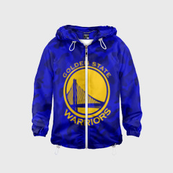 Детская ветровка 3D Golden state warriors