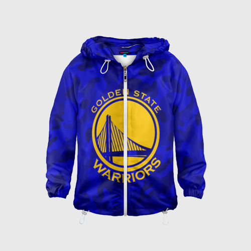 Детская ветровка 3D Golden state warriors