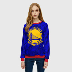 Женский свитшот 3D Golden state warriors - фото 2