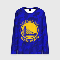 Мужской лонгслив 3D Golden state warriors