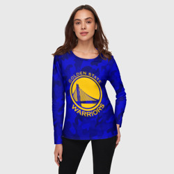 Женский лонгслив 3D Golden state warriors - фото 2