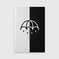 Обложка для паспорта матовая кожа Bring me the horizon