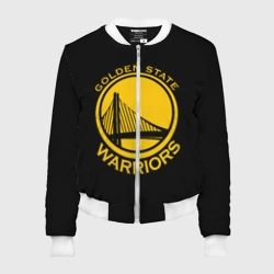 Женский бомбер 3D Golden state warriors