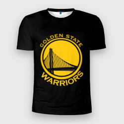 Мужская футболка 3D Slim Golden state warriors