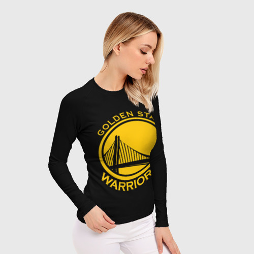 Женский рашгард 3D Golden state warriors - фото 3