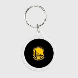 Брелок круглый Golden state warriors