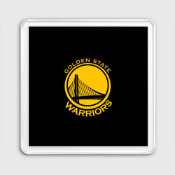 Магнит 55*55 Golden state warriors