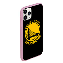 Чехол для iPhone 11 Pro Max матовый Golden state warriors - фото 2