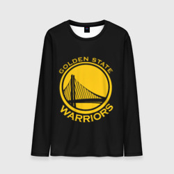 Мужской лонгслив 3D Golden state warriors