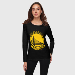 Женский лонгслив 3D Golden state warriors - фото 2