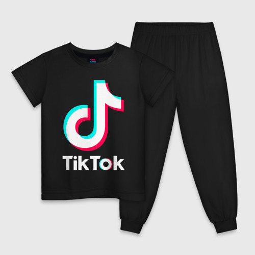 Детская пижама хлопок TIK TOK + (НА СПИНЕ) Фото 01 Детская пижама хлопок TIK TOK + (НА СПИНЕ) Фото 01