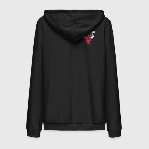 Мужская толстовка на молнии хлопок Chicago bulls