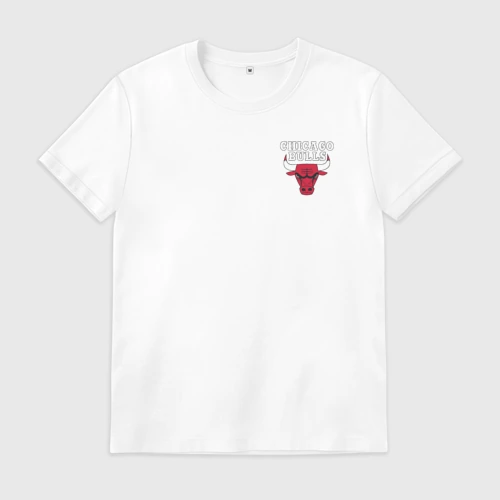Мужская футболка хлопок Chicago bulls