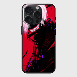 Чехол силиконовый для Apple iPhone 15 Pro матовый Токийский Гуль