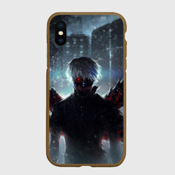 Чехол для iPhone XS Max матовый Токийский Гуль Канеки Кен
