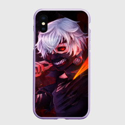 Чехол для iPhone XS Max матовый Токийский Гуль