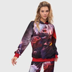 Женский костюм с толстовкой 3D Токийский Гуль - фото 2