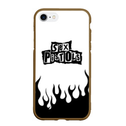 Чехол для iPhone 7/8 матовый Sex Pistols