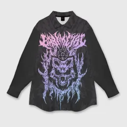 Мужская рубашка oversize 3D Babymetal