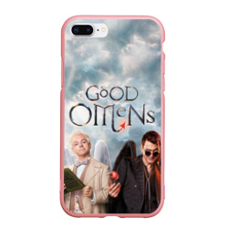 Чехол для iPhone 7Plus/8 Plus матовый Good Omens