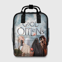 Женский рюкзак 3D Good Omens