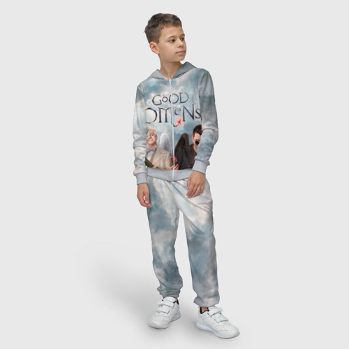 Детский 3D костюм с принтом Good Omens, фото на моделе #1