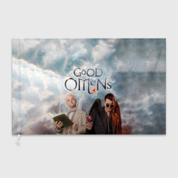 Флаг 3D Good Omens