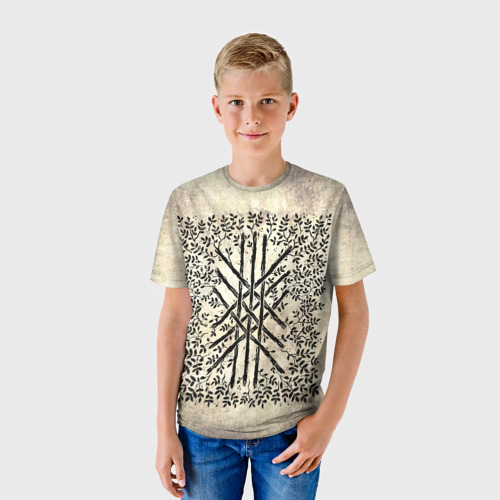 Детская футболка 3D Паутина Вирд матрица судьбы, цвет 3D печать - фото 3