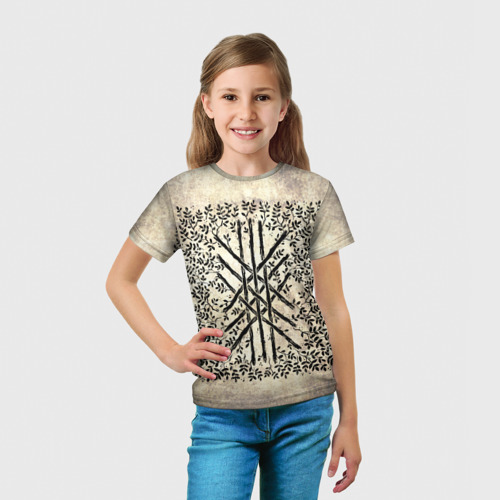 Детская футболка 3D Паутина Вирд матрица судьбы, цвет 3D печать - фото 5