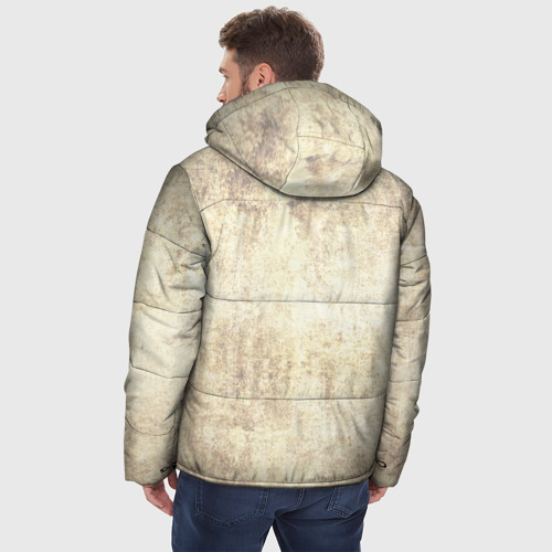 Мужская зимняя куртка 3D Паутина Вирд матрица судьбы, цвет черный - фото 4