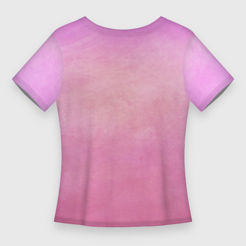 Женская футболка 3D Slim Лазурный путь, цвет 3D печать - фото 2