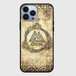 Чехол для iPhone 13 Pro Max Валькнут символ павших в битве
