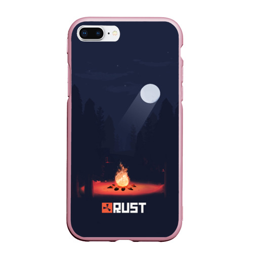 Чехол для iPhone 7Plus/8 Plus матовый Rust, цвет розовый