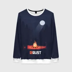 Женский свитшот 3D Rust
