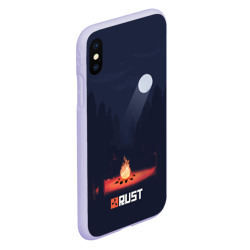 Чехол для iPhone XS Max матовый Rust - фото 2