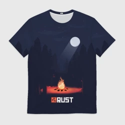 Мужская футболка 3D Rust