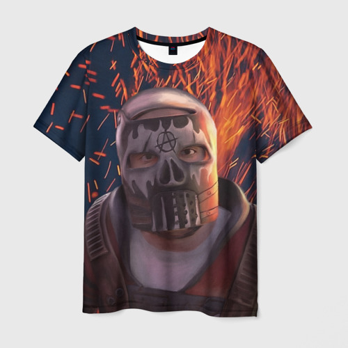 Мужская футболка 3D Sparks Rust, цвет 3D печать