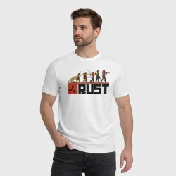 Мужская футболка хлопок Evolution Rust - фото 2