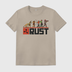 Мужская футболка хлопок Evolution Rust