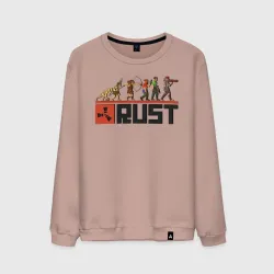 Мужской свитшот хлопок Evolution Rust