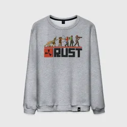 Мужской свитшот хлопок Evolution Rust