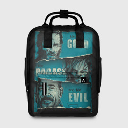 Женский рюкзак 3D Good, Badass, Evil